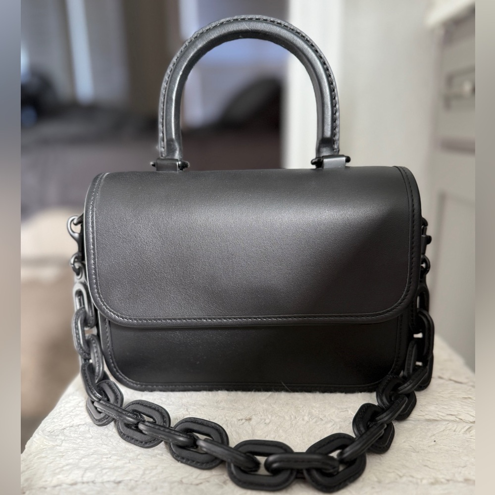Coach rogue top handle matte black